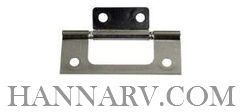 JR Products 70645 3-inch Non-Mortise Hinge Chrome